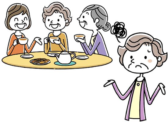 しっかりと考えないで済みかえると本人にデメリットが生じるイメージイラスト
