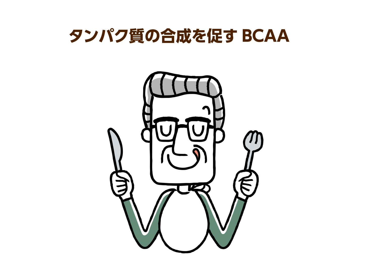 タンパク質の合成を促すBCAA