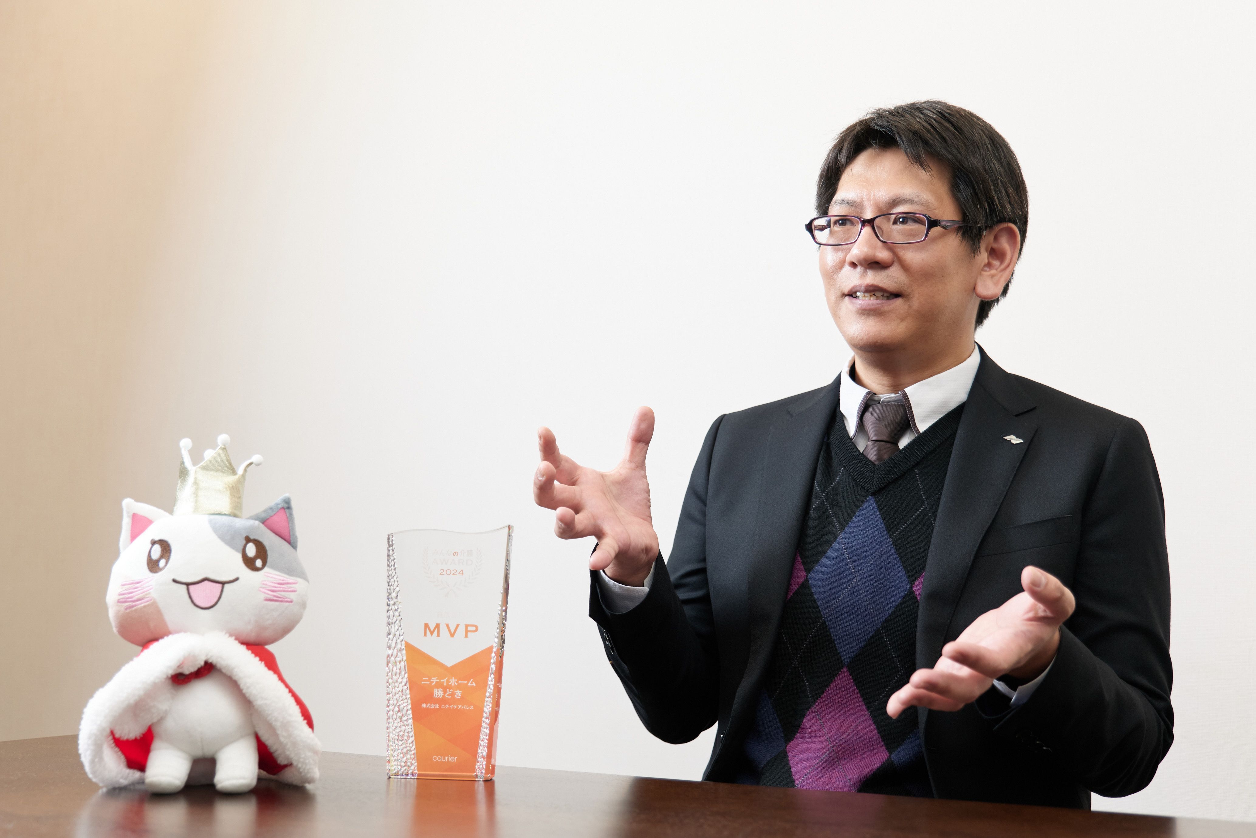 ニチイホーム勝どきホーム長の宮田氏