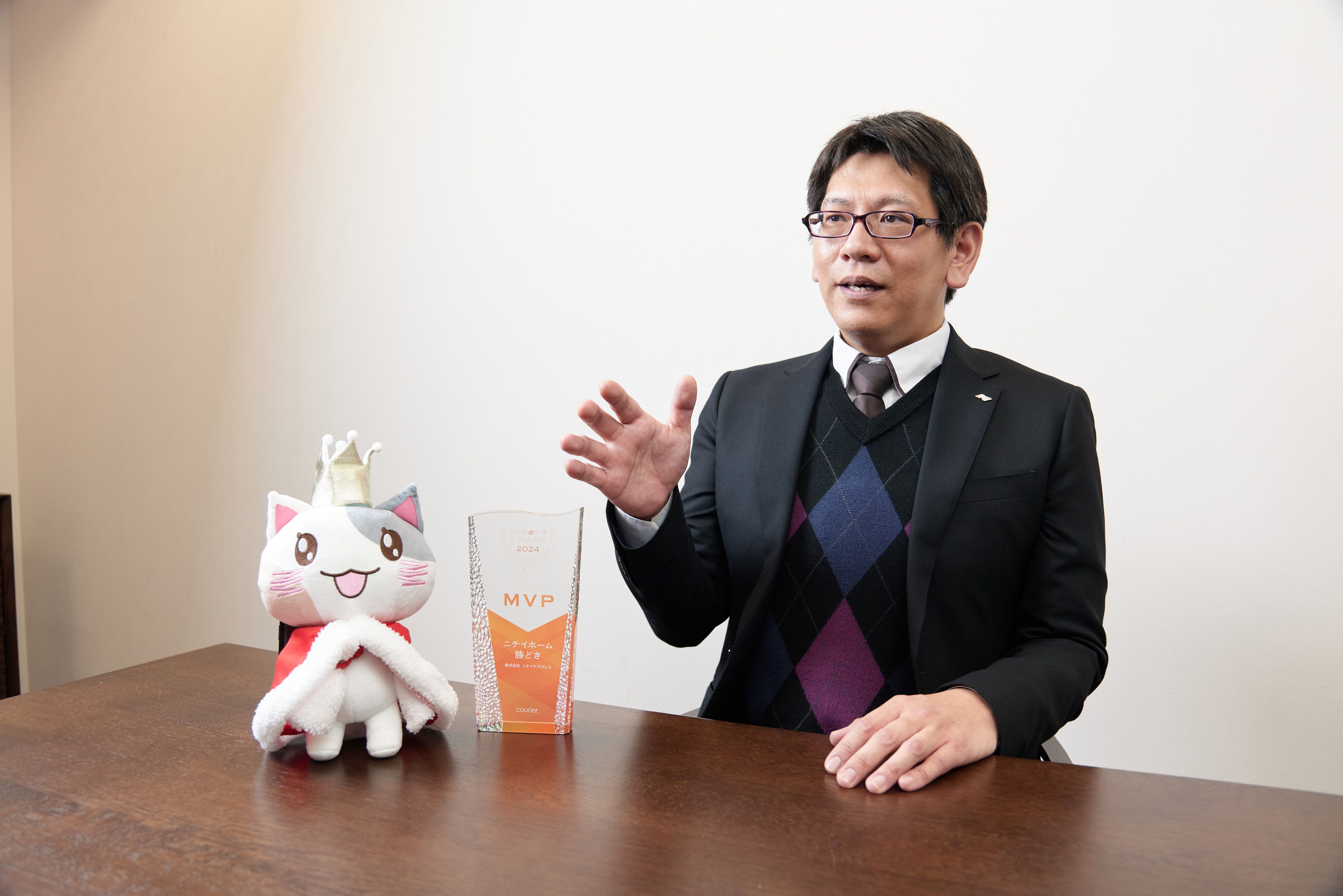 ニチイホーム勝どきホーム長の宮田氏