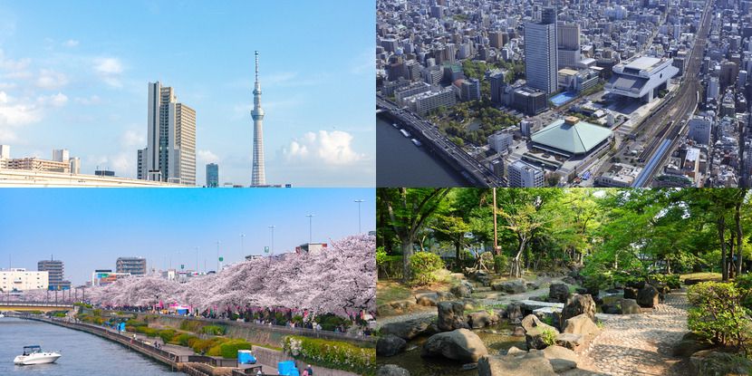 墨田区の名所・景勝地のイメージ