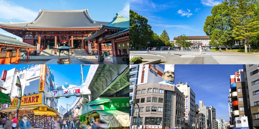 台東区の名所・景勝地のイメージ