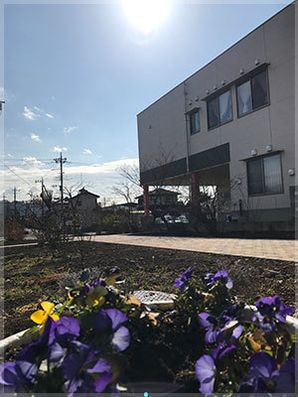 ベテスダホーム白井城の春の訪れ