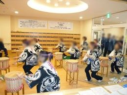 太鼓演奏の様子