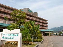 ゆったりとした施設の外観