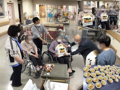 楽しそうな交流の場