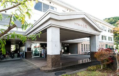 明るいエントランス風景