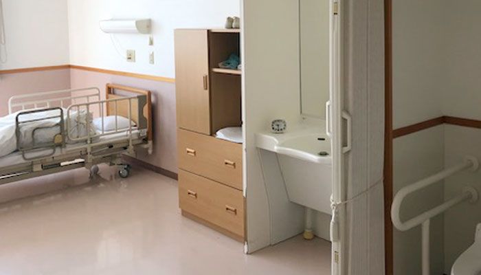 快適な個室の一角