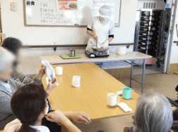 調理実演の様子