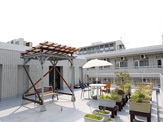 屋上テラス
