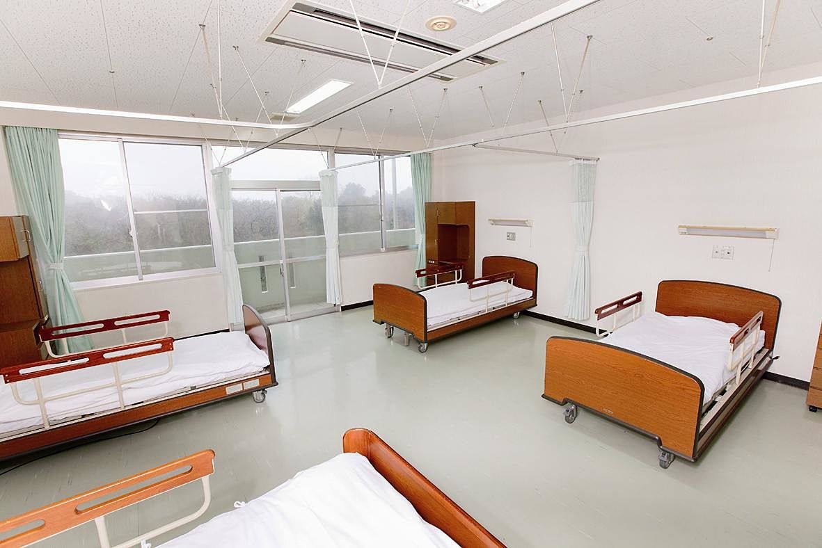 明るい多床室