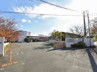 ゆったりとした入口エリア