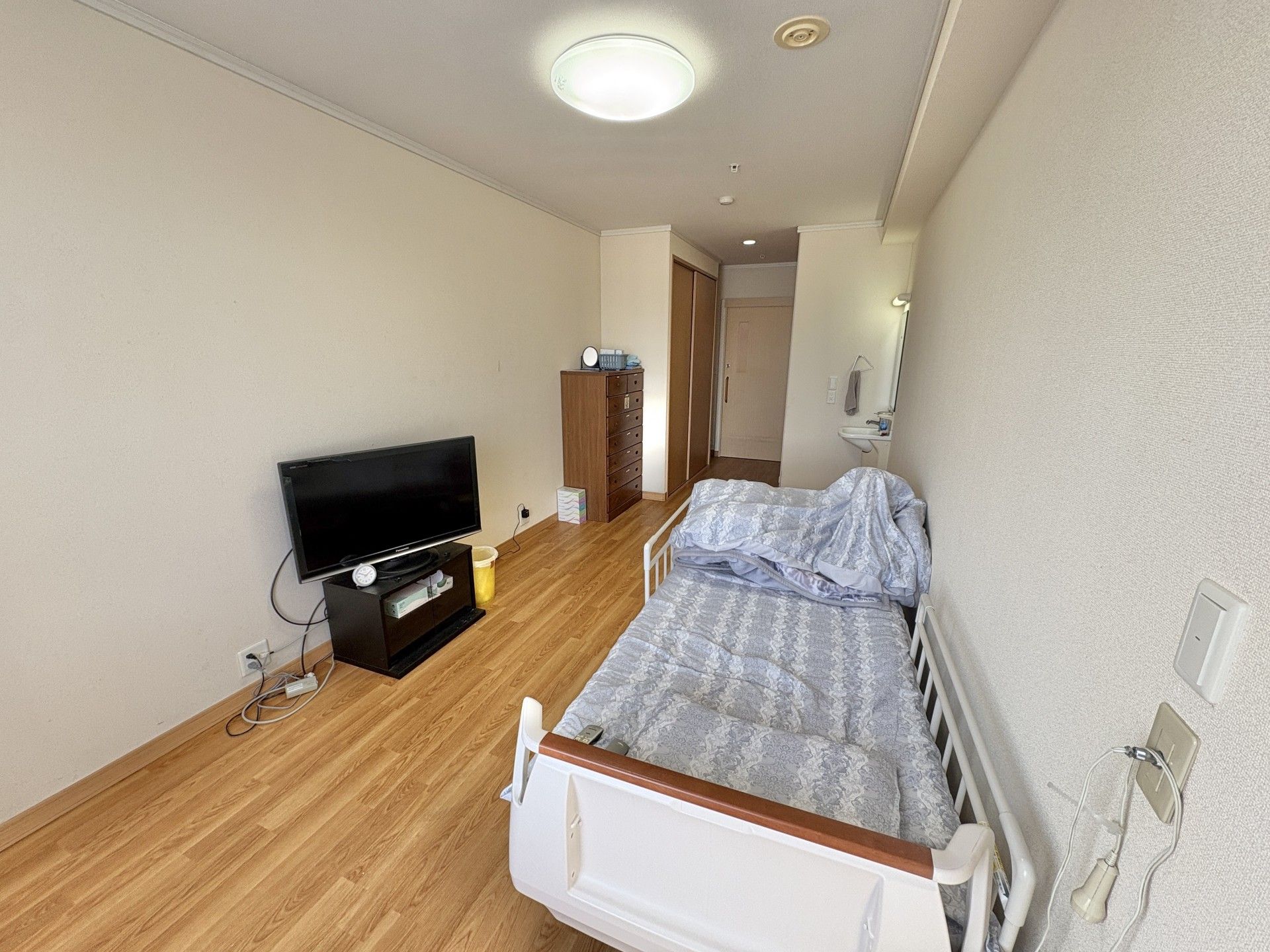 落ち着いた個室の様子