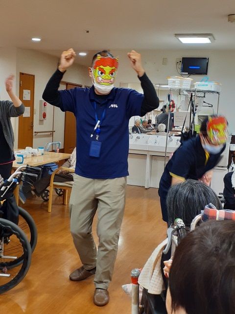 楽しいレクリエーションの様子