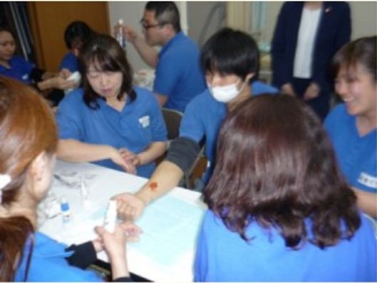 スタッフの研修