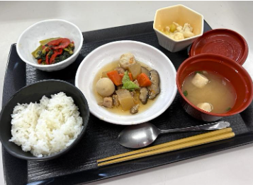 栄養豊富な食事の例