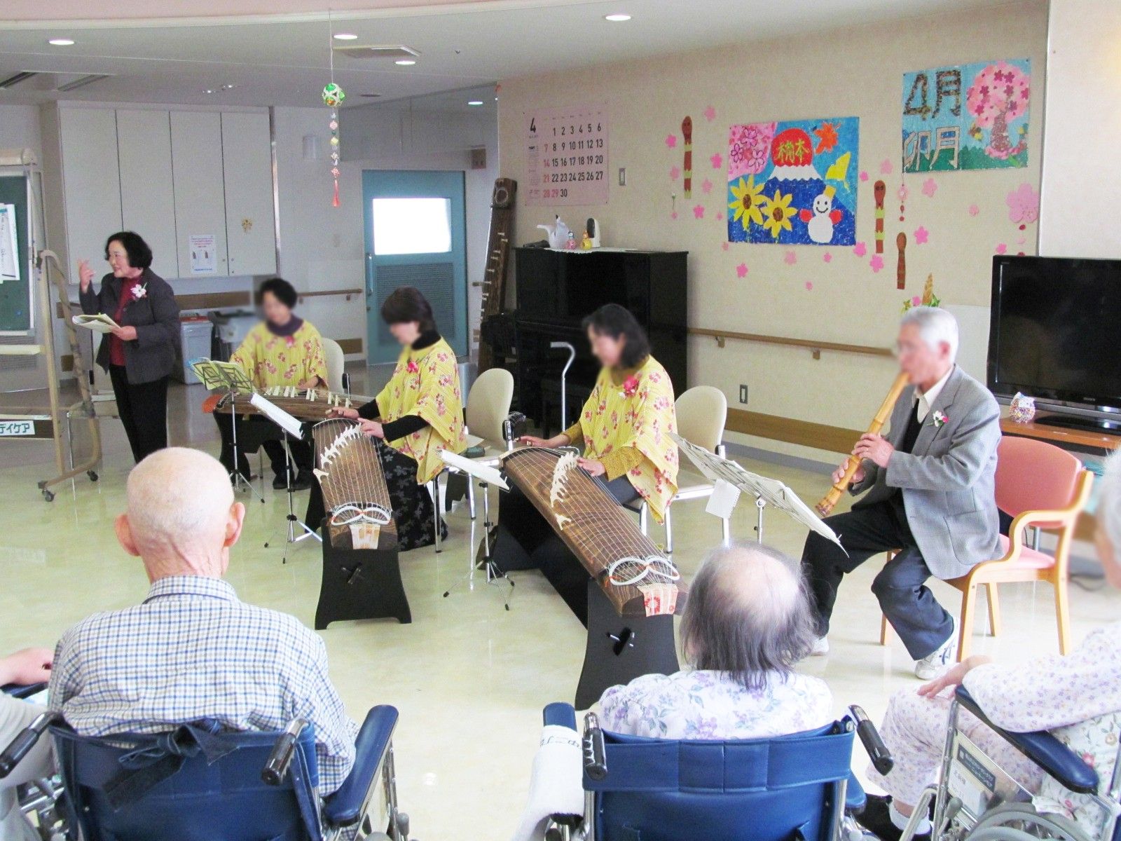 音楽演奏を楽しむ集い