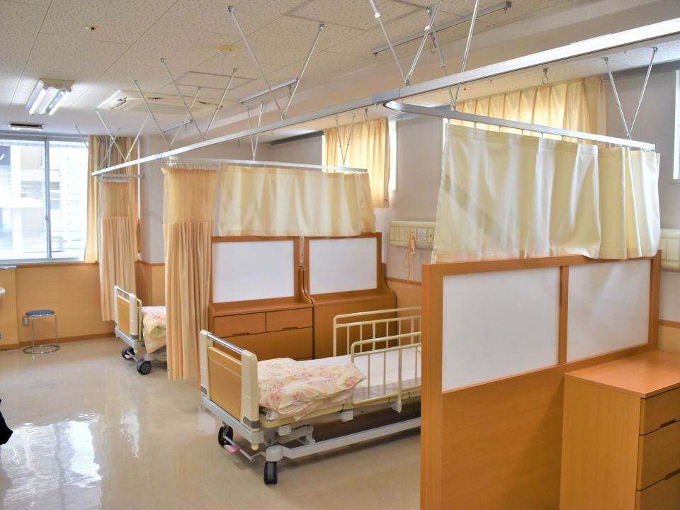 明るく清潔な居室