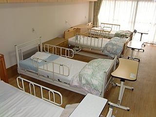 清潔な居室の一角