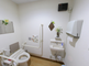 清潔で広々としたトイレの設備