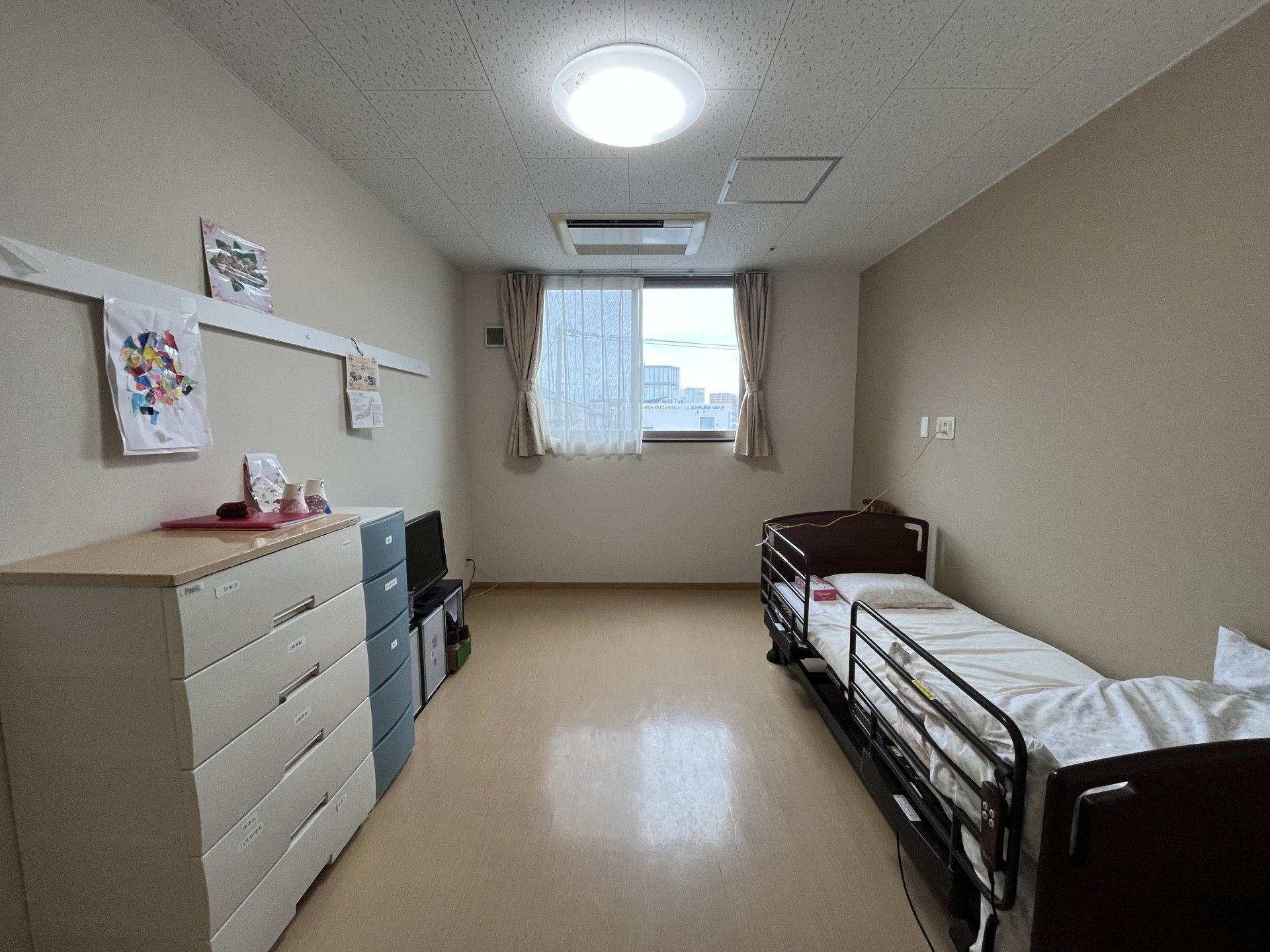 シンプルな個室
