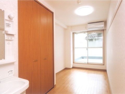 清潔な居室の一角