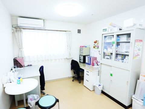 リアンレーヴ松戸の医務室。体調の不安を解決することで、より楽しい毎日をお送りしていただけます。