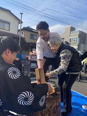 餅つき大会