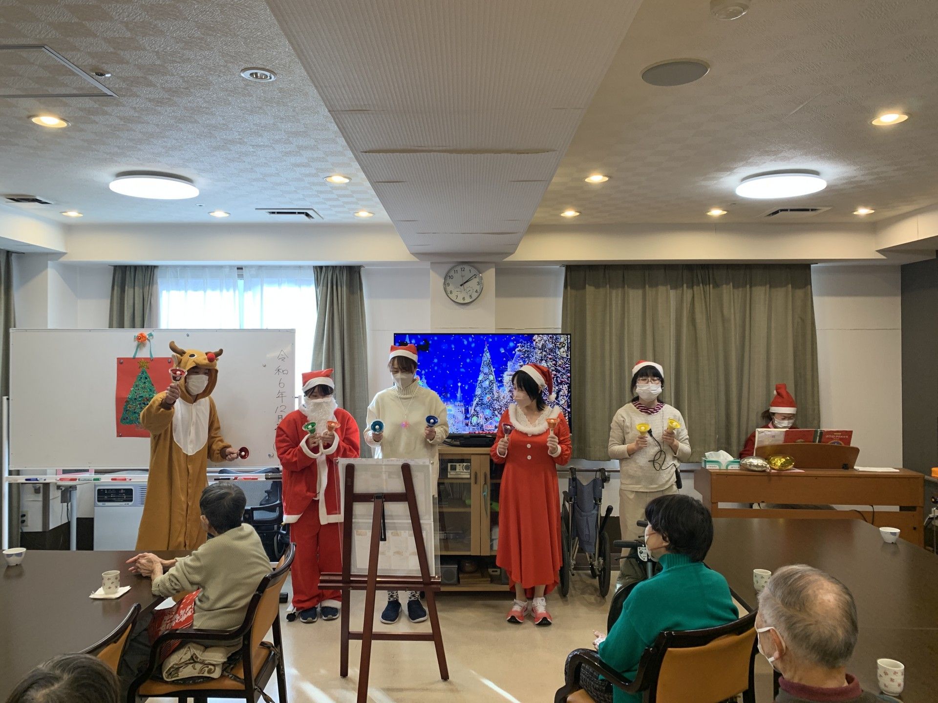 クリスマス会の様子