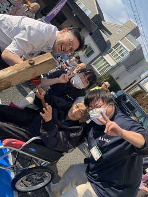 餅つき大会②