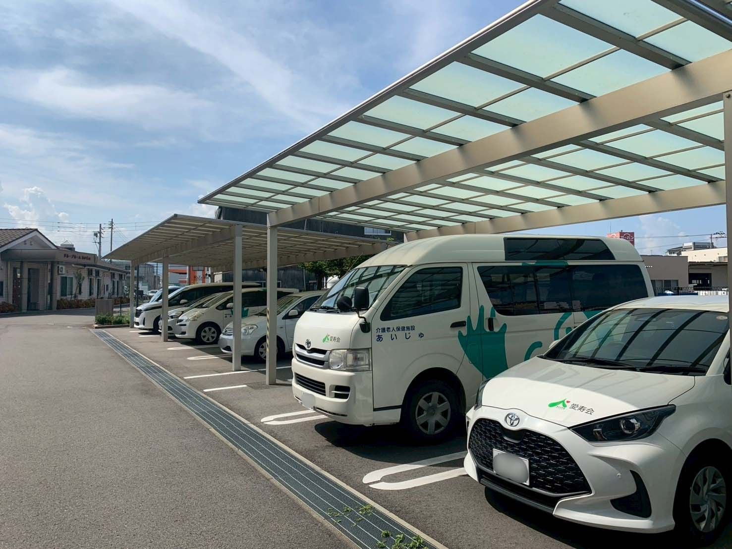 駐車場の様子