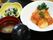 バランスのとれた食事である。魚、野菜、温かい汁ものなどタンパク質や食物繊維等の栄養がある。色も鮮やかな食事である。