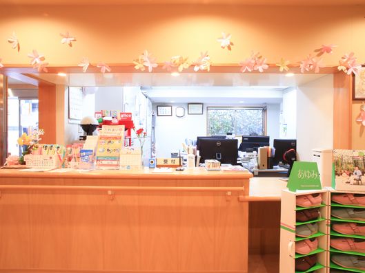 受付カウンター