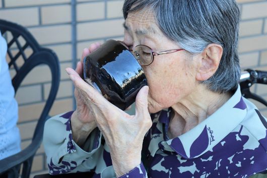 お茶会（テラス）