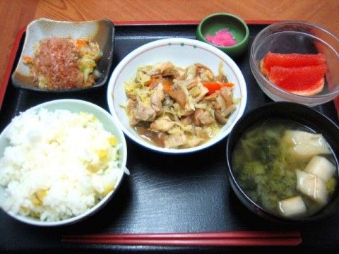 栄養バランスの取れた食事内容