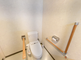 ゆったりとした清潔なトイレ空間