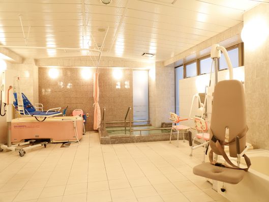 介護レベルで対応できる浴室