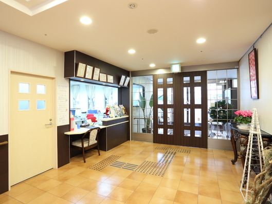 受付カウンター