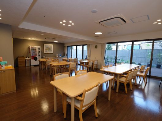 食堂の日当たり