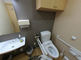 バリアフリーのトイレ付き居室