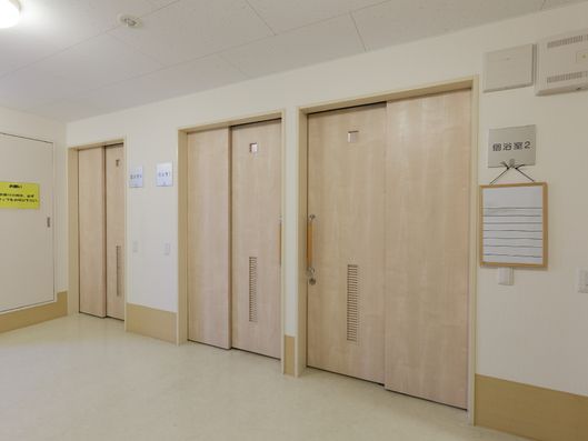 個浴室の入り口