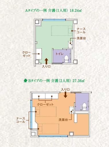 ココファン八尾の間取りの間取り図