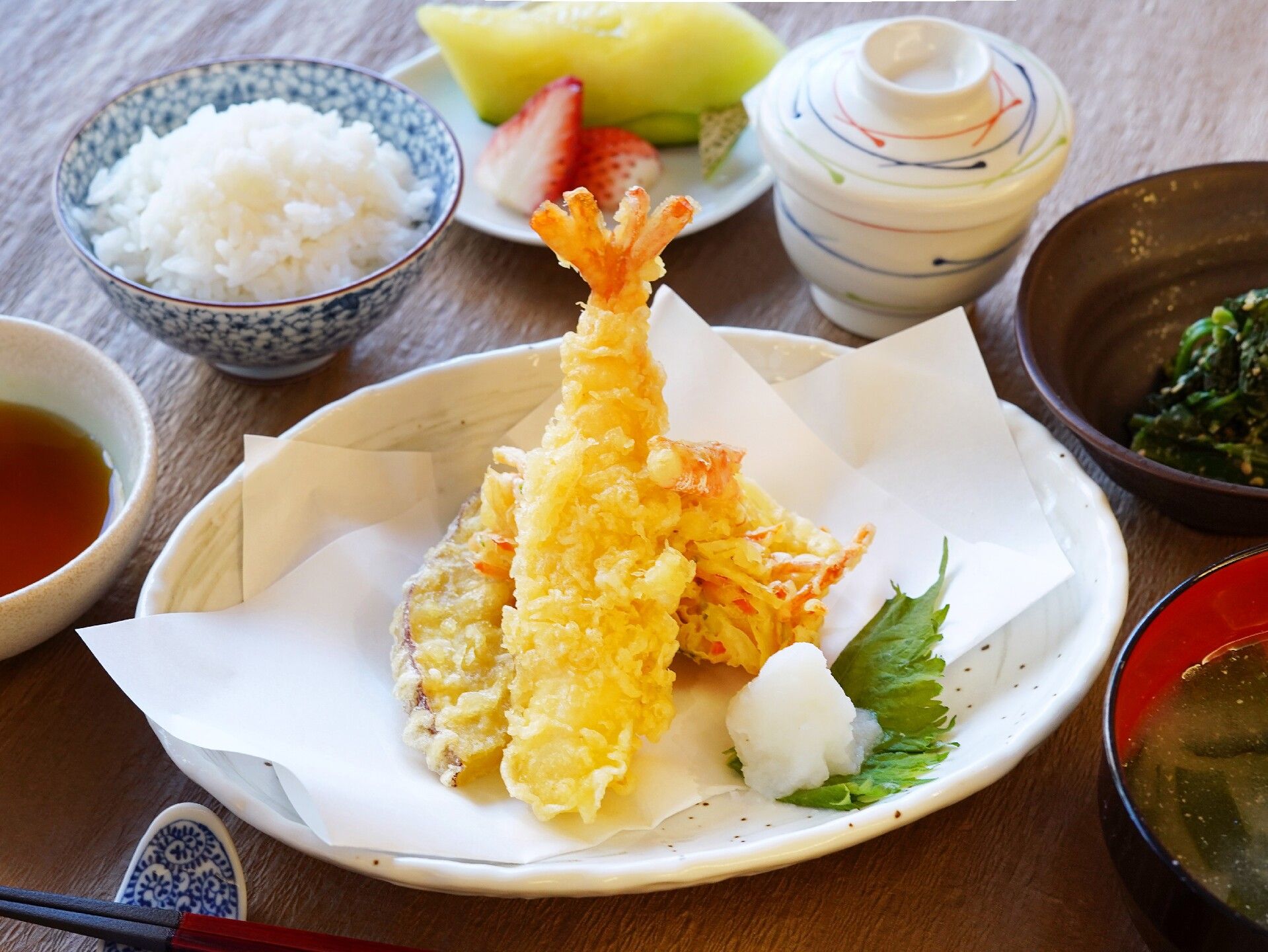 天ぷらのイベント食