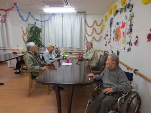 ご入居者様方の談話