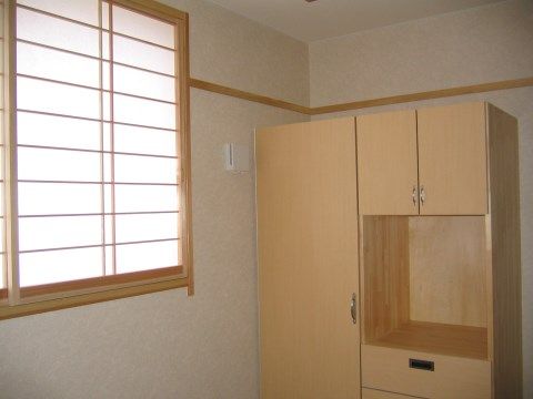 ガーデンプレイス南の里の居室。和風テイストの部屋。