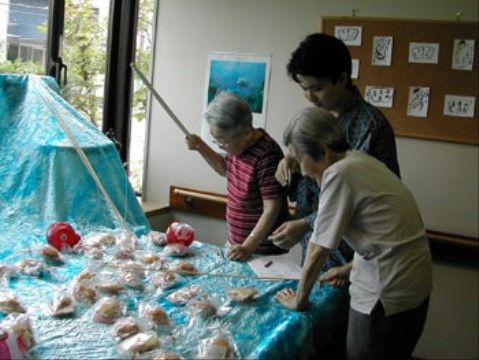 ベストライフ麻生のレクリエーション。スタッフも参加しますので、イベントの内容がわからなくてもご安心ください。