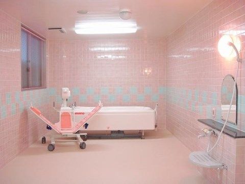 ベストライフ印西の機械浴室。今までのご負担を少なくし、快適にご入浴頂ける環境をご用意しております。