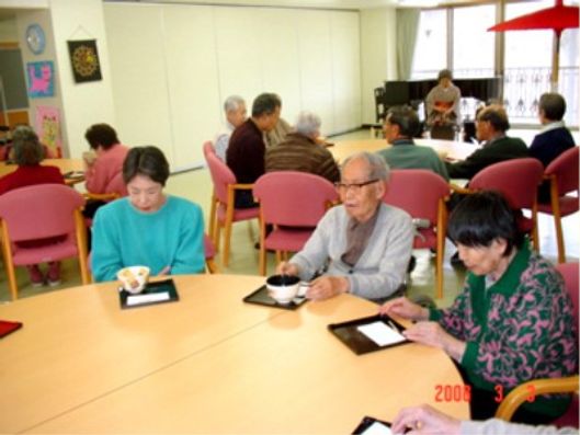 ひな祭りのお茶会。
