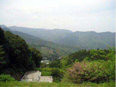 「ベストライフ熱海」の景色。山々が並び、朝は小鳥の声を聞いたりできるので、気持ちが良い。