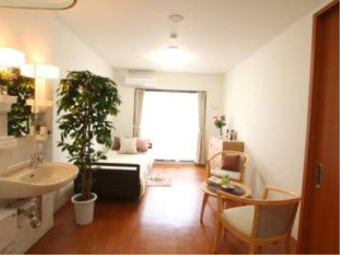 「ベストライフ富士」の居室。コーディネートができる部屋で、入居者様の意のままに居室を演出できる。